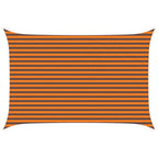 Vela da ombra solare Arancione e Marrone 4,5 × 3 m