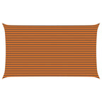Vela da ombra solare Arancione e Marrone 7 x 4 m