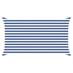 Vela da ombra solare Blu e Bianco 3,5 x 2 m
