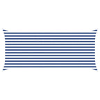 Vela da ombra solare Blu e Bianco 4,5 x 2 m