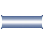 Vela da ombra solare Blu e Bianco 6 x 2 m