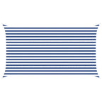 Vela da ombra solare Blu e Bianco 4,5 x 2,5 m