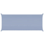 Vela da ombra solare Blu e Bianco 6 x 2,5 m