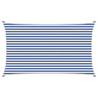 Vela da ombra solare Blu e Bianco 5 x 3 m