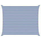 Vela da ombra solare Blu e Bianco 5 x 4 m