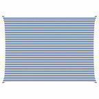 Vela da ombra solare Blu e Bianco 7 x 5 m