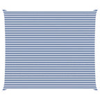 Vela da ombra solare Blu e Bianco 7 x 6 m