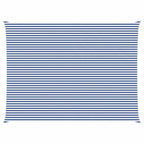 Vela da ombra solare Blu e Bianco 8 x 6 m