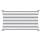 Vela da ombra solare Grigio chiaro e bianco 3,5 x 2 m