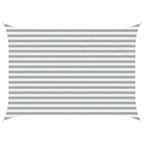 Vela da ombra solare Grigio chiaro e bianco 3,5 x 2,5 m