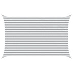 Vela da ombra solare Grigio chiaro e bianco 4 x 2,5 m