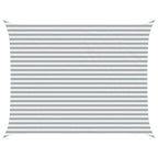 Vela da ombra solare Grigio chiaro e bianco 4,5 x 3,5 m
