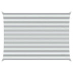 Vela da ombra solare Grigio chiaro e bianco 7 x 5 m