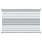 Vela da ombra solare Grigio chiaro e bianco 8 x 5 m