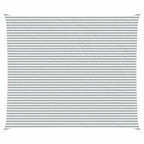 Vela da ombra solare Grigio chiaro e bianco 7 x 6 m