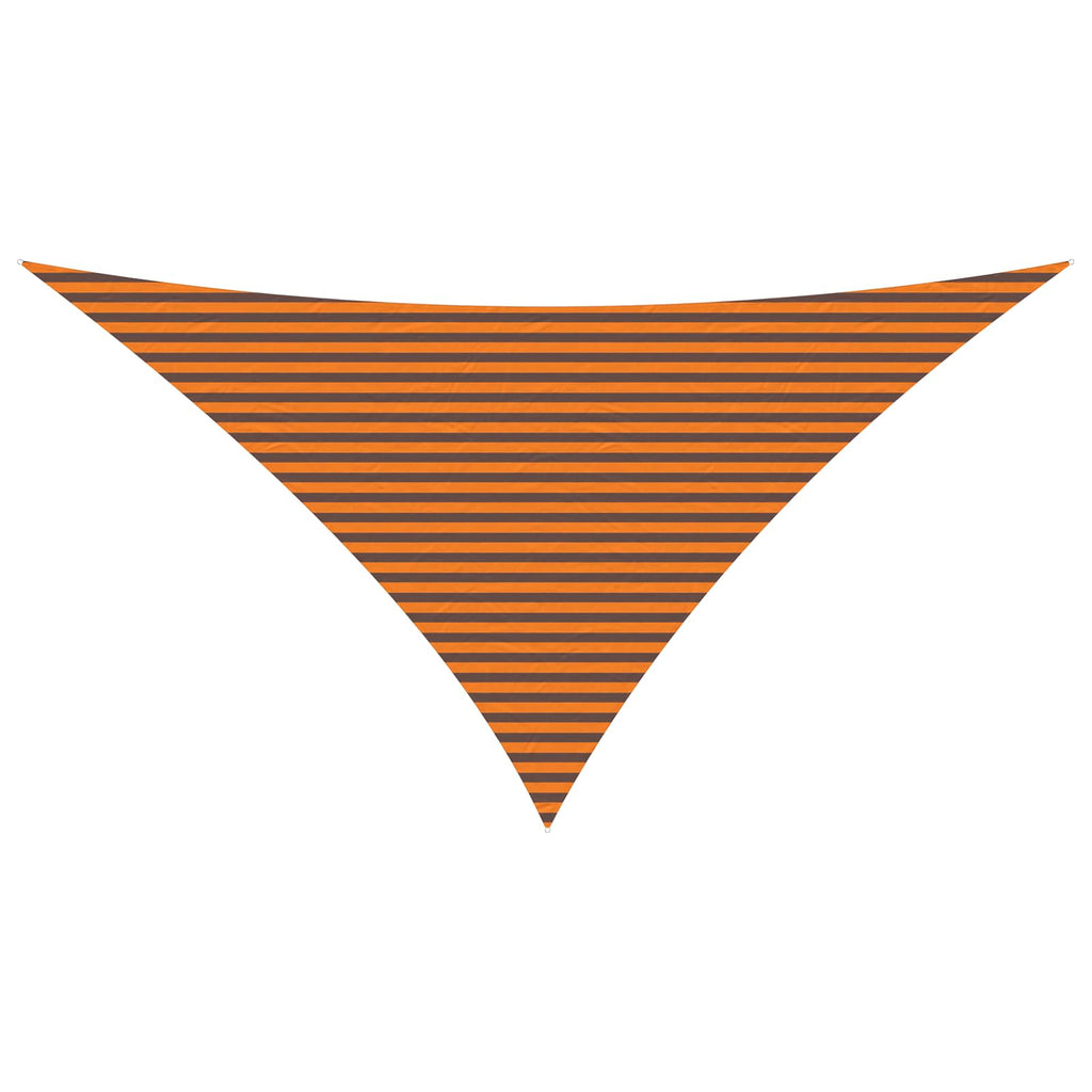 Vela da ombra solare Arancione e Marrone 7 x 5 x 5 m
