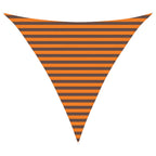 Vela da ombra solare Arancione e Marrone 3 x 3 x 3 m