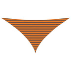Vela da ombra solare Arancione e Marrone 3,5 x 3,5 x 4,9 m
