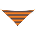 Vela da ombra solare Arancione e Marrone 4 x 4 x 5,8 m