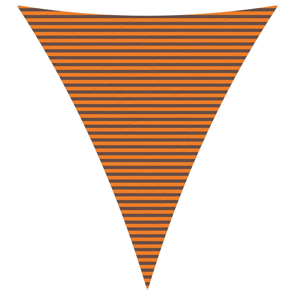 Vela da ombra solare Arancione e Marrone 5 x 6 x 6 m