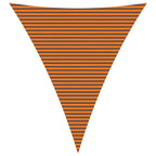 Vela da ombra solare Arancione e Marrone 5 x 6 x 6 m