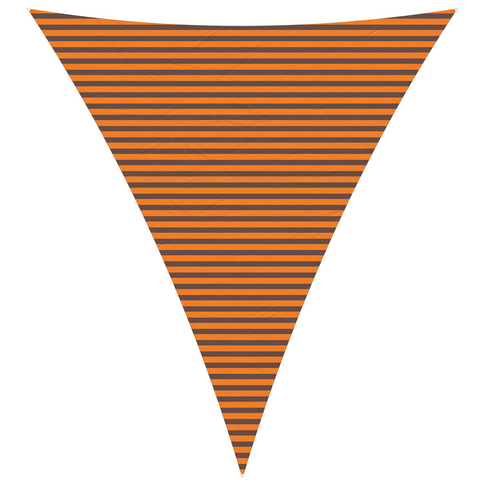 Vela da ombra solare Arancione e Marrone 5 x 6 x 6 m