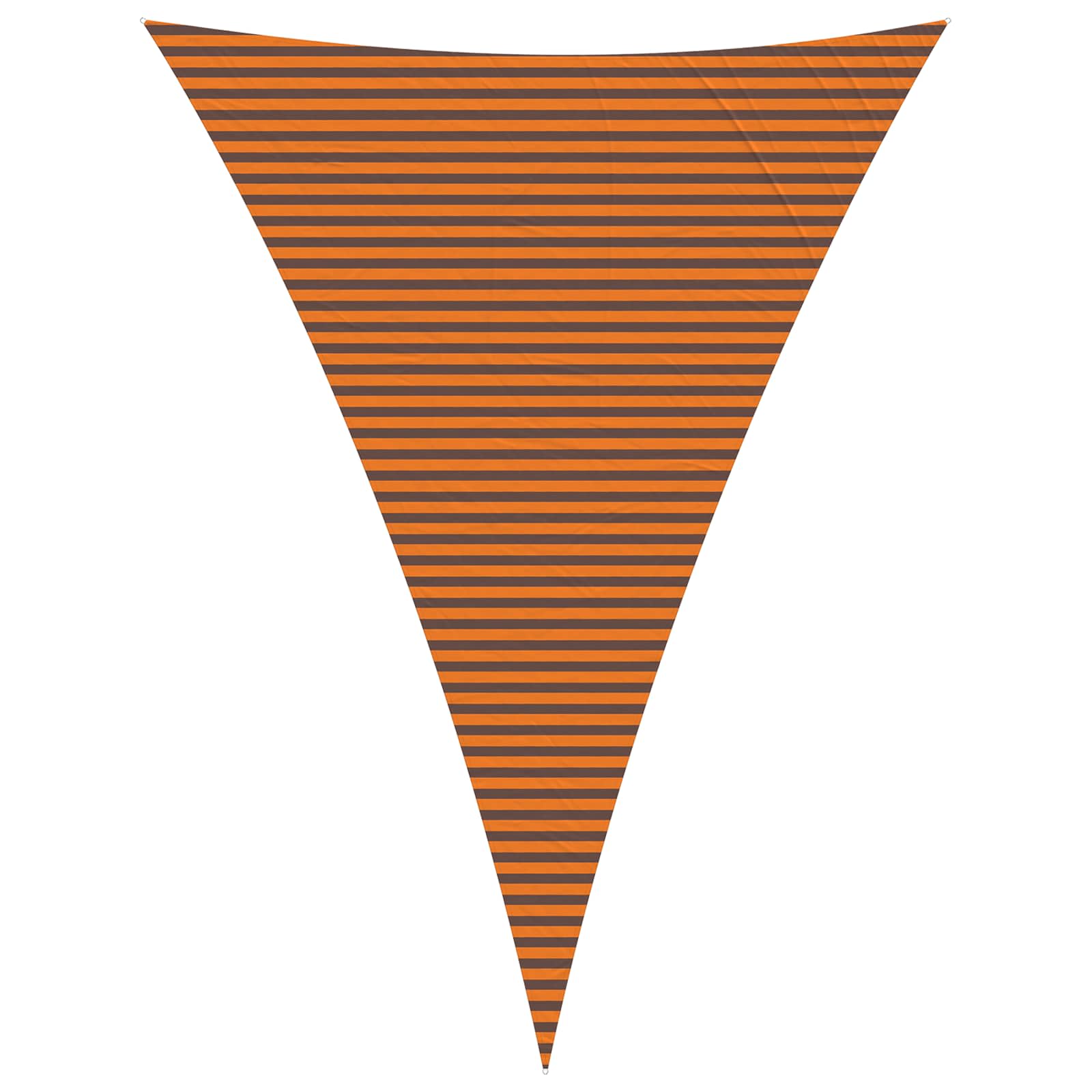 Vela da ombra solare Arancione e Marrone 5 x 7 x 7 m