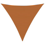 Vela da ombra solare Arancione e Marrone 6 x 6 x 6 m