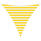 Vela da ombra solare Giallo e Bianco 2 x 2 x 2 m