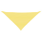 Vela da ombra solare Giallo e Bianco 4 x 4 x 5,8 m