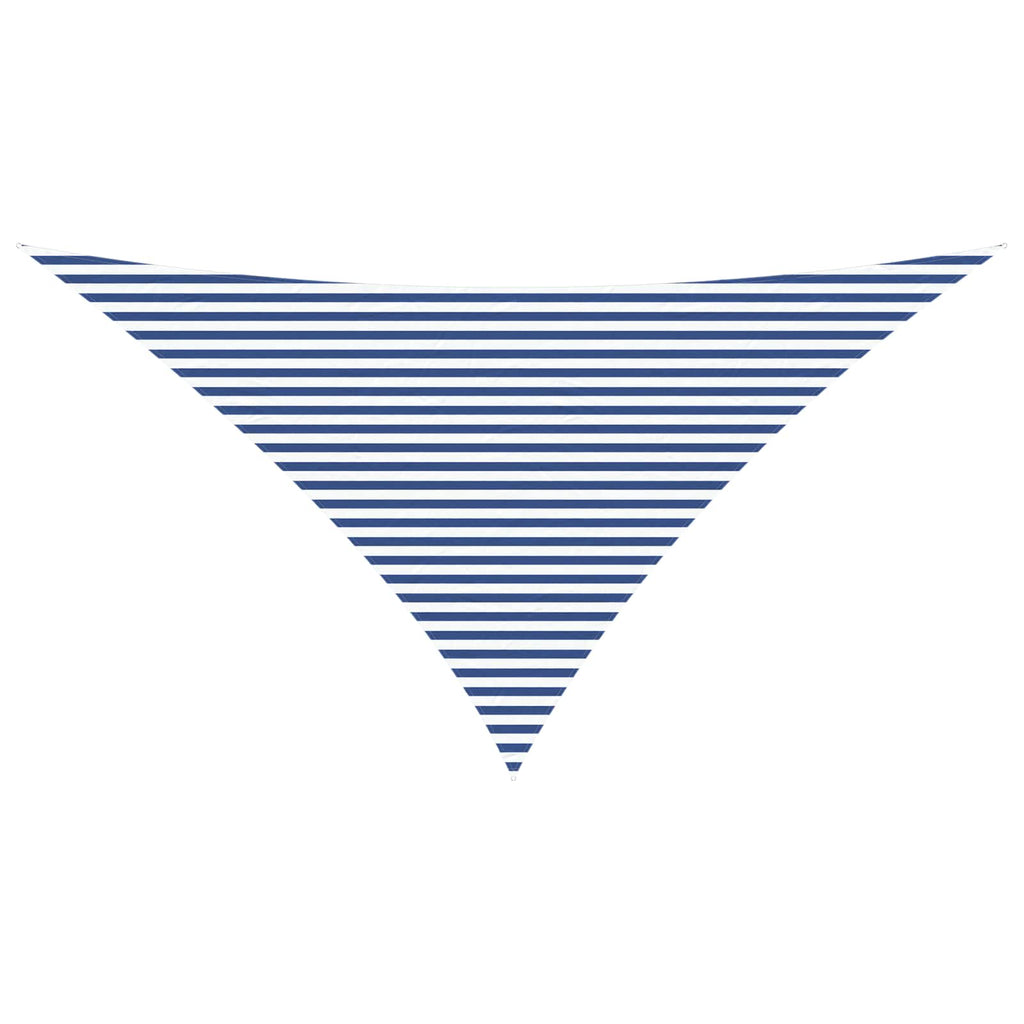 Vela da ombra solare Blu e Bianco 7 x 5 x 5 m