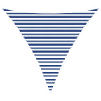 Vela da ombra solare Blu e Bianco 3,6 x 3,6 x 3,6 m