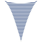 Vela da ombra solare Blu e Bianco 3 x 4 x 4 m