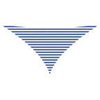 Vela da ombra solare Blu e Bianco 3,5 x 3,5 x 4,9 m