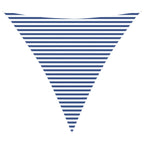 Vela da ombra solare Blu e Bianco 4,5 x 4,5 x 4,5 m