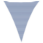 Vela da ombra solare Blu e Bianco 4 x 5 x 5 m