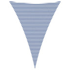 Vela da ombra solare Blu e Bianco 5 x 7 x 7 m