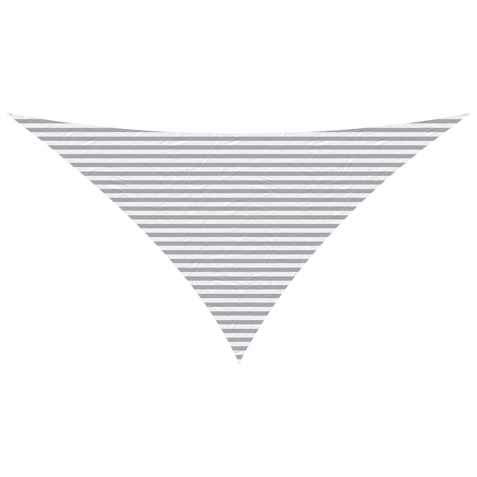 Vela da ombra solare Grigio chiaro e bianco 7 x 5 x 5 m