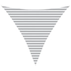 Vela da ombra solare Grigio chiaro e bianco 3,6 x 3,6 x 3,6 m