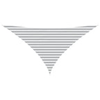 Vela da ombra solare Grigio chiaro e bianco 3,5 x 3,5 x 4,9 m