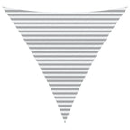 Vela da ombra solare Grigio chiaro e bianco 4 x 4 x 4 m