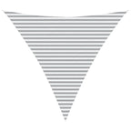 Vela da ombra solare Grigio chiaro e bianco 4,5 x 4,5 x 4,5 m