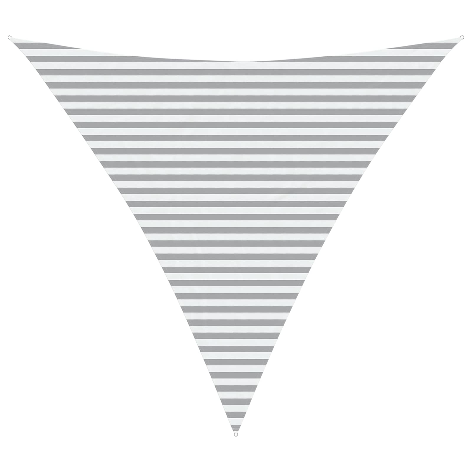 Vela da ombra solare Grigio chiaro e bianco 4,5 x 4,5 x 4,5 m