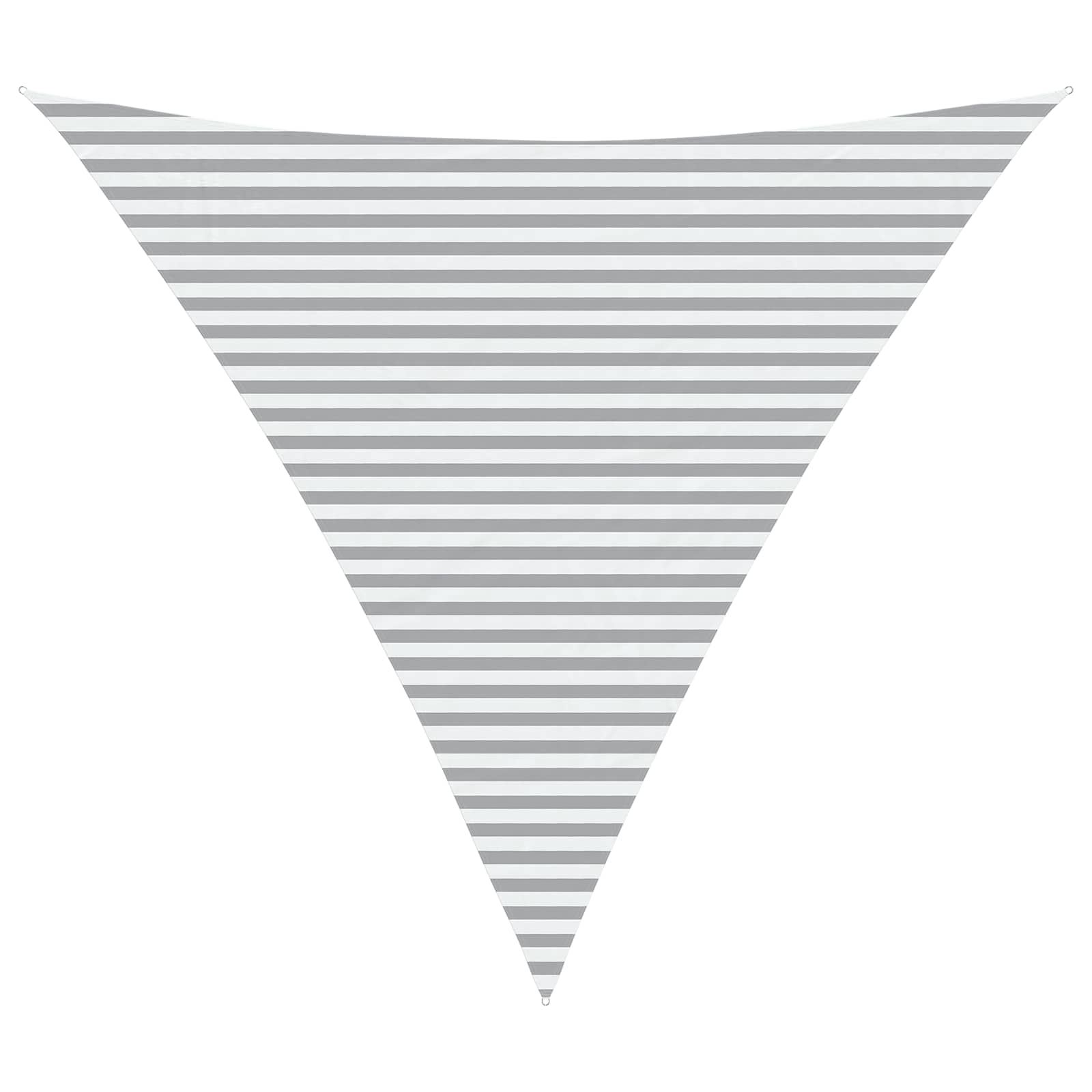 Vela da ombra solare Grigio chiaro e bianco 5 x 5 x 5 m