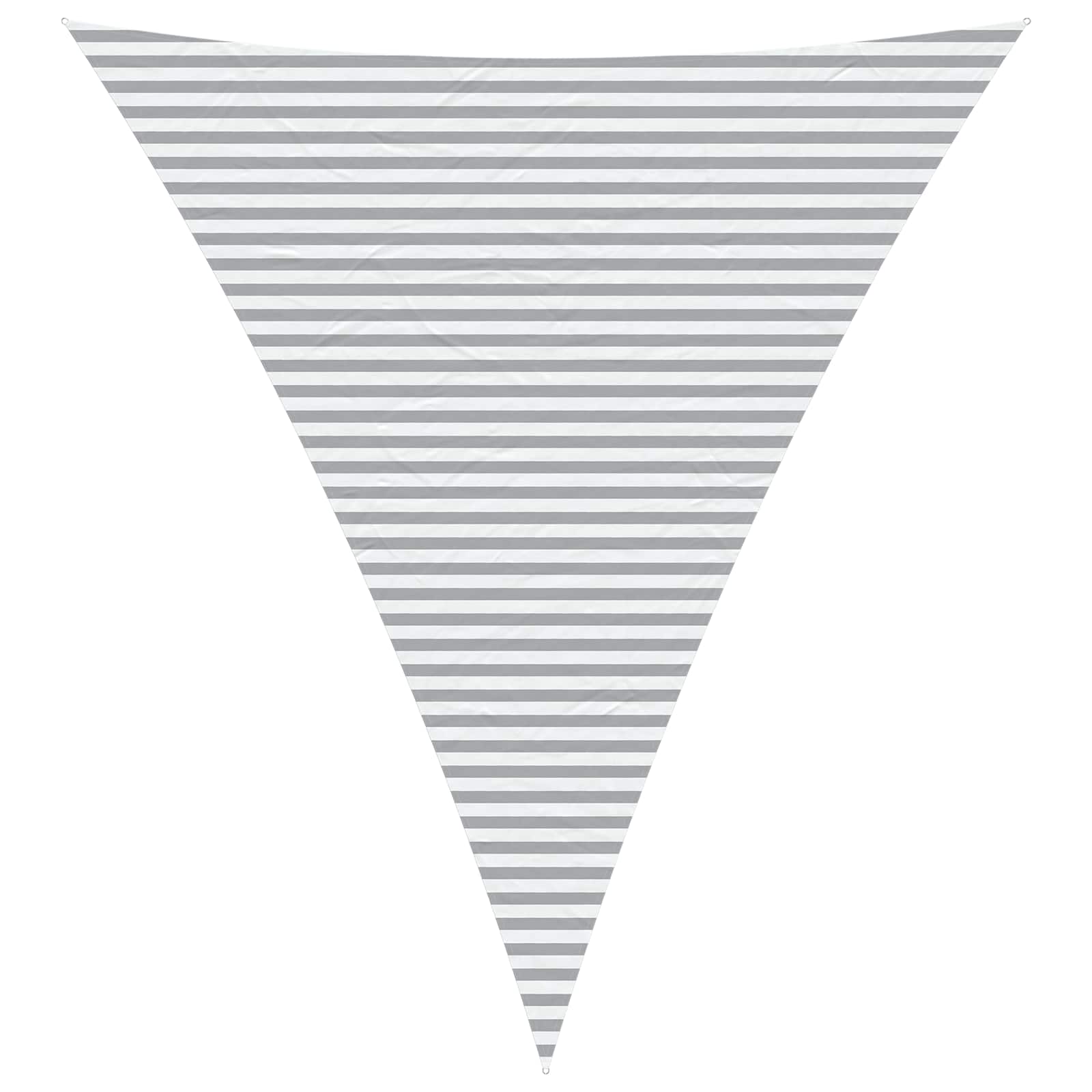 Vela da ombra solare Grigio chiaro e bianco 5 x 6 x 6 m