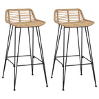 Sedia da Bar 44 x 46 x 91 cm Asta di ferro di diametro 10mm