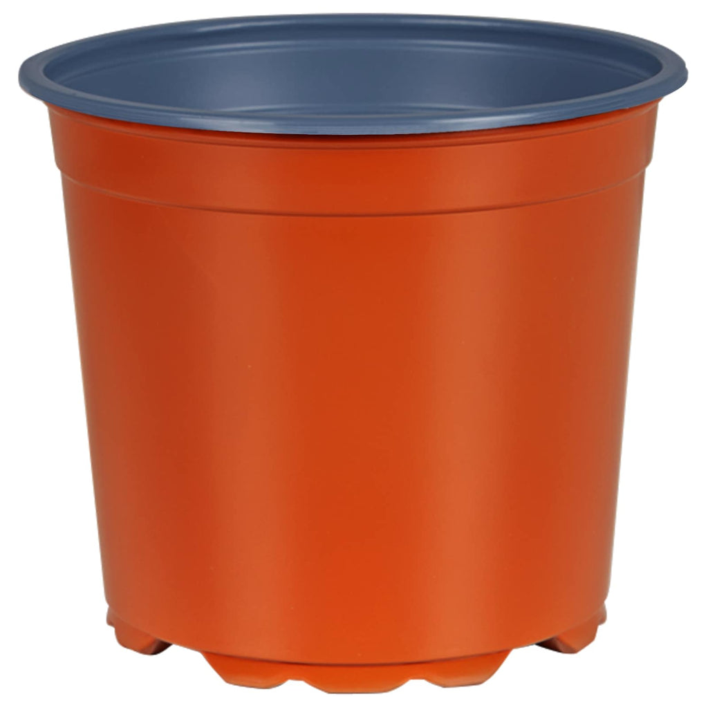 Vaso per Fiori 100 pcs Terracotta Ø 15 x 13 cm Plastica