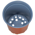 Vaso per Fiori 100 pcs Terracotta Ø 15 x 13 cm Plastica