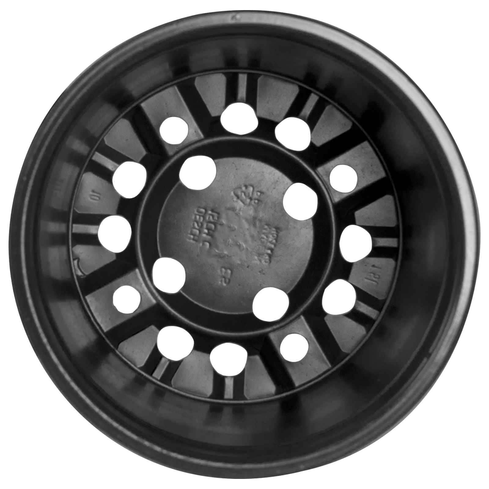 Vaso per Fiori 50 pcs Nero Ø 15 x 13 cm Plastica