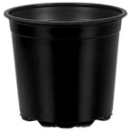 Vaso per Fiori 200 pcs Nero Ø 15 x 13 cm Plastica